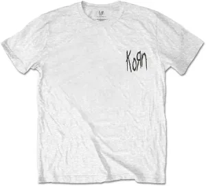 Korn Camiseta de manga corta Scratched Type Blanco 2XL