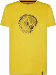 La Sportiva Cross Section T-Shirt M Amarillo M Camiseta