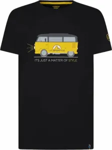 La Sportiva Van T-Shirt M Black L Camiseta Camisa para exteriores
