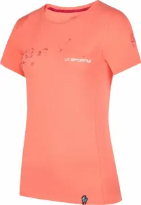 La Sportiva Windy T-Shirt W Flamingo/Velvet L Camisa para exteriores