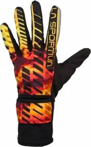 La Sportiva Winter Running Gloves Evo M Black/Yellow S Guantes para correr
