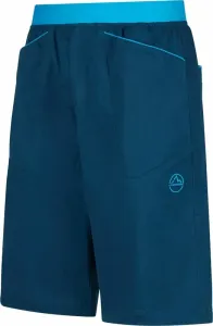 La Sportiva Flatanger Short M Storm Blue/Maui M Pantalones cortos para exteriores