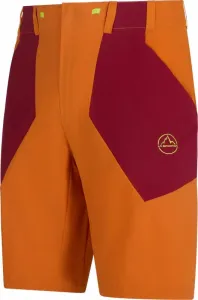 La Sportiva Scout Short M Hawaiian Sun/Sangria 2XL Pantalones cortos para exteriores