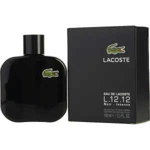 Lacoste Perfumes masculinos L.12.12 Homme Noir Eau de Toilette Spray 100 ml