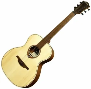 LAG Tramontane T70A Natural Satin Guitarra Jumbo