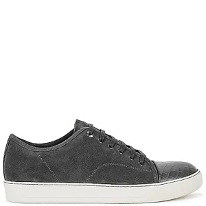 Lanvin Men's Low Top Sneakers Grey UK 8