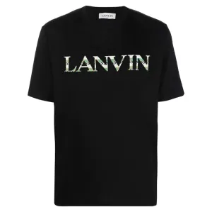 Lanvin Men's Logo T-shirt Black M