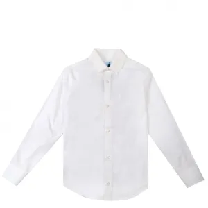 Lanvin Boys Printed Shirt White 10Y