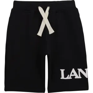 Lanvin Boys Logo Shorts Black Navy 10Y