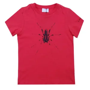 Lanvin Boys Spider T-shirt Red 14Y