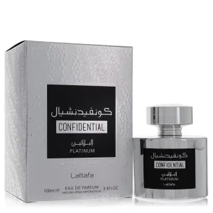 Confidential Platinum - Lattafa Eau De Parfum Spray 100 ml