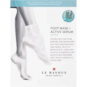 Le Masque Switzerland Cuidado Masks Double Layer Softtech Moisturizing & Repairing Foot Mask 18 ml
