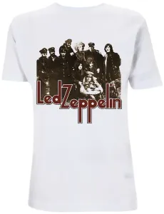 Led Zeppelin Camiseta de manga corta Led Zeppelin LZ II Blanco 2XL