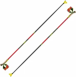 Leki PRC 750 Bright Red/Neonyellow/Black 160 cm Bastones de esquí