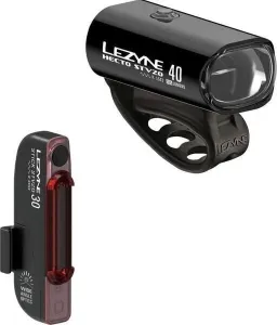 Lezyne Hecto StVZO 40 / Stick Drive StVZO Negro Front 36 lm / Rear 30 lm Luces de ciclismo