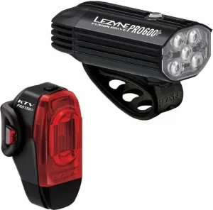 Lezyne Fusion Drive Pro 600+/KTV Drive Pro+ Pair Satin Black/Black Front 600 lm / Rear 150 lm Luces de ciclismo