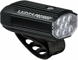 Lezyne Micro Drive Pro 1000+ Front 1000 lm Satin Black Front Luz de ciclismo