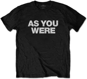 Liam Gallagher Camiseta de manga corta As You Were Black S