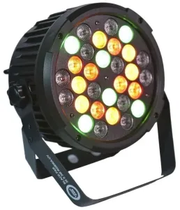 Light4Me Black Par 30X3W RGBa-UV LED PAR LED