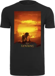 Lion King Camiseta de manga corta Sunset Black M