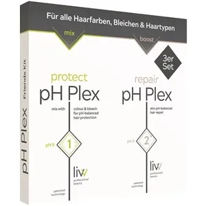 LIW Cuidado del cabello pH Plex Friends Kit 3x Protect&Repair 22 ml 66 ml