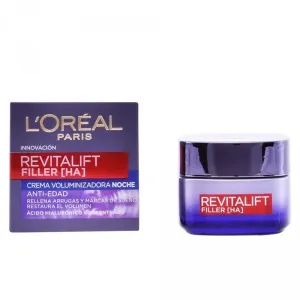 Revitalift Filler Anti-Aging Volumizing Night Cream - L'Oréal Cuidado antiedad y antiarrugas 50 ml