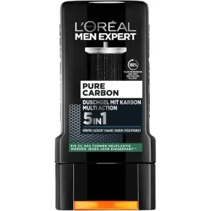 L'Oréal Paris Men Expert Gel de ducha 5 en 1 Carbon Clean 250 ml