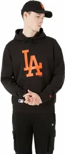 Los Angeles Dodgers MLB Seasonal Team Logo Black/Orange XL Sudadera