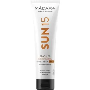 MÁDARA Cuidado para el sol Protección solar Beach BB Shimmering Sunscreen SPF 15 100 ml