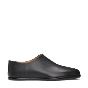 Maison Margiela Men's Split Toe Calfskin Slip-on Loafers Black 6