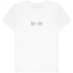 Maison Margiela Men's Logo Print T-shirt White M