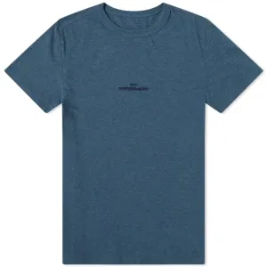 Maison Margiela Mens Logo T-shirt Blue L