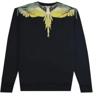 Marcelo Burlon Men's Wings Sweater Black L #378056