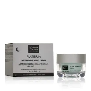 Platinum GF Vital-Age Night Cream - Martiderm Cuidado hidratante y nutritivo 50 ml