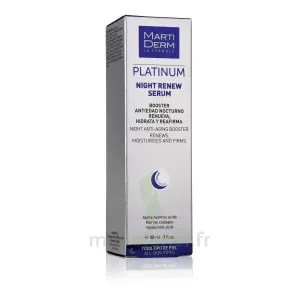 Platinum Night Renew Serum - Martiderm Cuidado antiedad y antiarrugas 30 ml