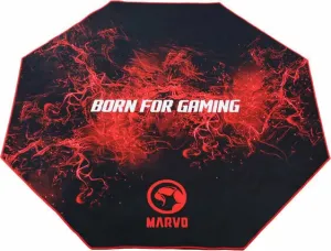 Marvo GM01 Alfombrilla para silla de juego Negro-Red