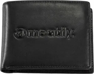 Meatfly Brazzer Leather Wallet Negro