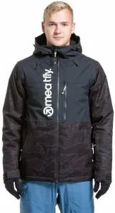 Meatfly Manifold Mens SNB and Ski Jacket Morph Black S Chaqueta de esquí