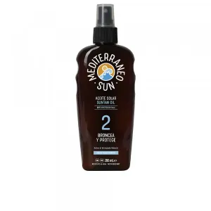 Carrot Suntan Oil Dark Taning - Méditerranéo Sun Autobronceador 200 ml