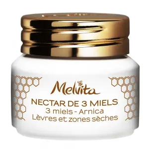 Nectar De 3 Miels Lèvres Et Zones Sèches - Melvita Cuidado de los labios 8 g