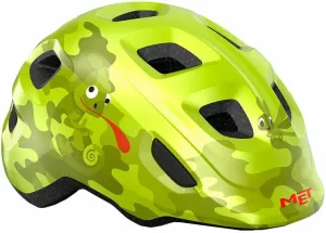 MET Hooray Lime Chameleon/Glossy XS (46-52 cm) Casco de bicicleta para niños
