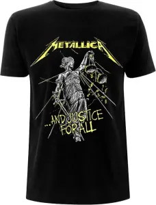 Metallica Camiseta de manga corta And Justice For All Tracks Black 2XL