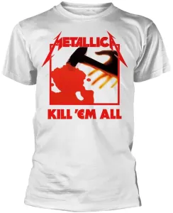 Metallica Camiseta de manga corta Kill Em All Blanco M