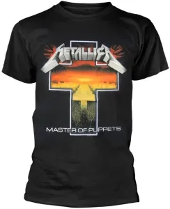 Metallica Camiseta de manga corta Master Of Puppets Cross Black S