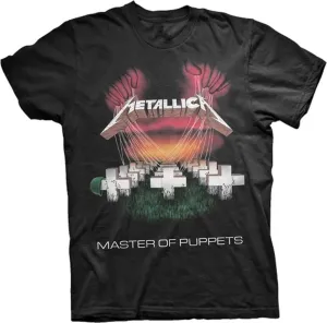 Metallica Camiseta de manga corta Mop European Tour 86' Black 2XL