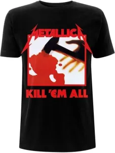 Metallica Camiseta de manga corta Kill 'Em All Tracks Black S