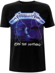 Metallica Camiseta de manga corta Ride The Lightning Tracks Black XL