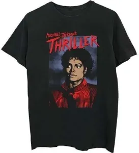 Michael Jackson Camiseta de manga corta Thriller Pose Black S