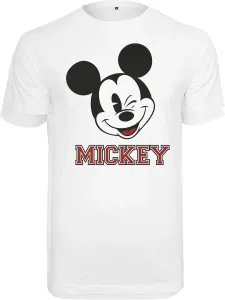 Mickey Mouse Camiseta de manga corta College XS White