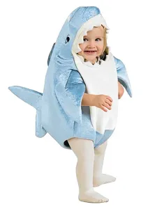 Disfraz de niños Carnaval Disfraz de tiburón bebé  para niños Esponja acolchada Ropa para niños pequeños Disfraz Carnaval #304195